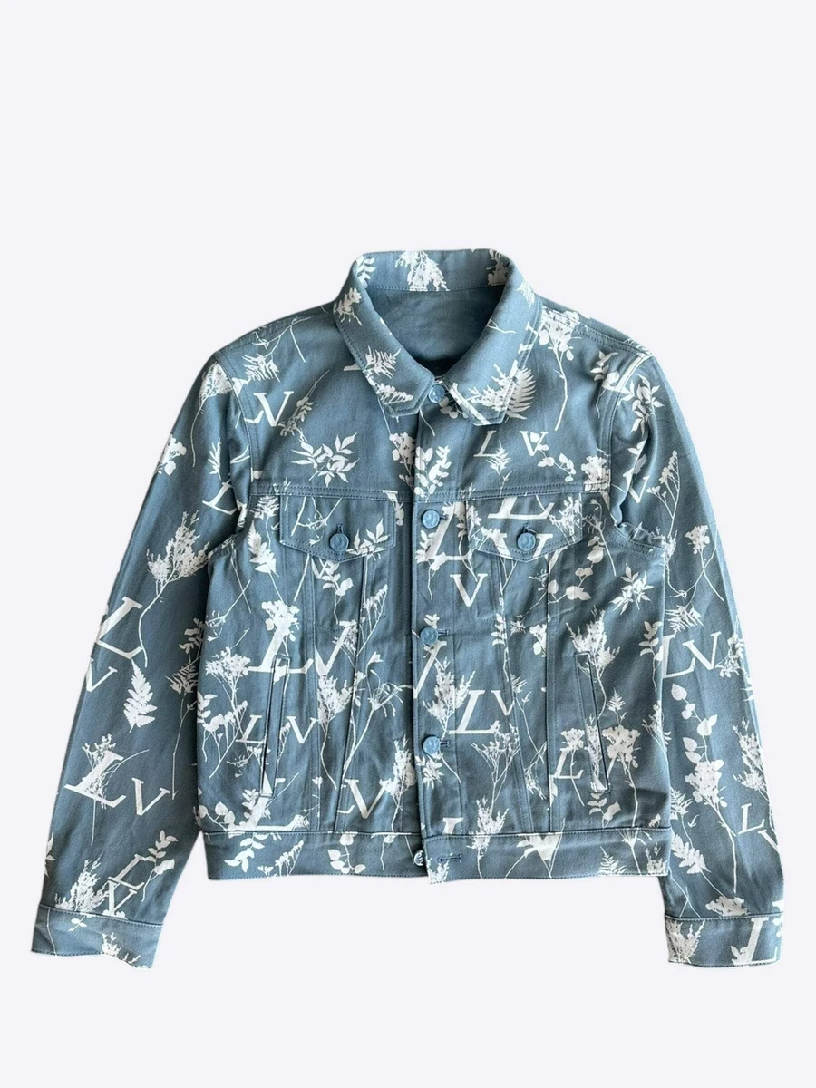 Louis Vuitton Blue Denim Coats, Jackets & Vests for Men for Sale