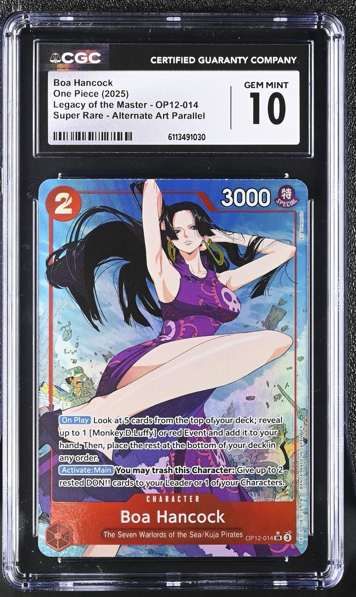 Boa Hancock (Alternate Art) OP12-014 Legacy of the Master Foil for