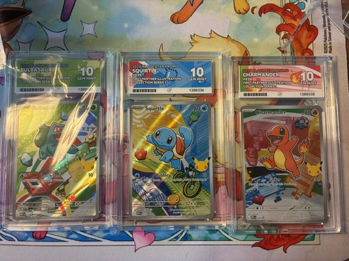 First Partner Illustration Series 1 Kanto ACE 10 SEQUENTIAL SET
