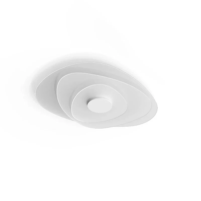 Lampada Soffitto Parete LINEA LIGHT JOINT Plafoniera Design Bianco Led 70 cm