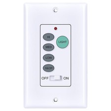 UC9050T Ceiling Fan Remote, Universal Ceiling Fan Light 3 Speed Wall Contro...