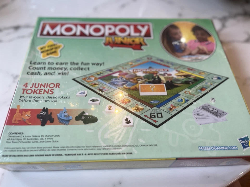 Monopoly Edición Junior ¡Nuevo Precintado!! Foto 2 de 2