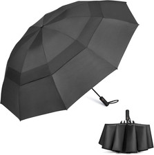 42/46/54/62 Inch Large Golf Umbrella Compact Reverse Travel Umbrella 10 Ribs Win