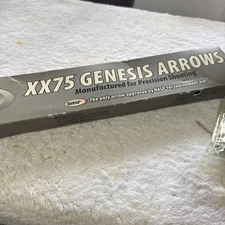 Easton XX75 Genesis 7075 Aluminum Arrows Target Points+ Wood Target Arrows w/Box