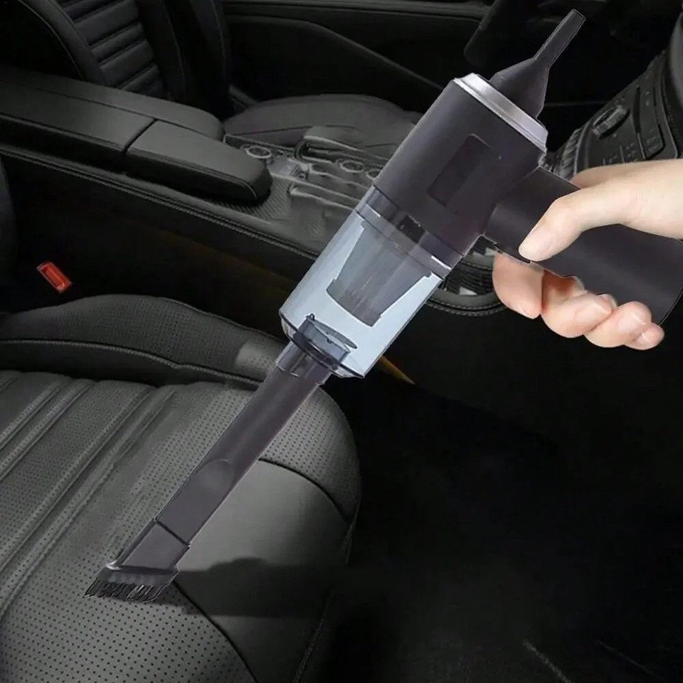 Cleanning Hand Sign 120W Cordless Hand Held Mini Portable Car Auto Home Wireless Vacuum ...