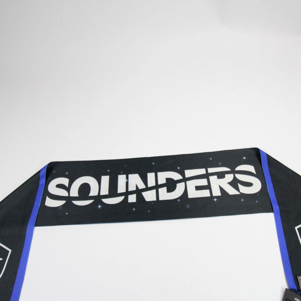 Seattle Sounders FC Ruffneck Scarf Socks Unisex Black/Blue Used Foto 3 de 4