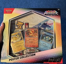 Pokemon TCG SV8.5 Prismatic Evolutions Poster Collection Box Factory Sealed
