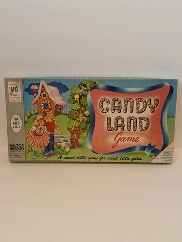 Complete Vintage Milton Bradley Candy Land Board Game 1955/1962 UNUSED 🔥🔥🔥
