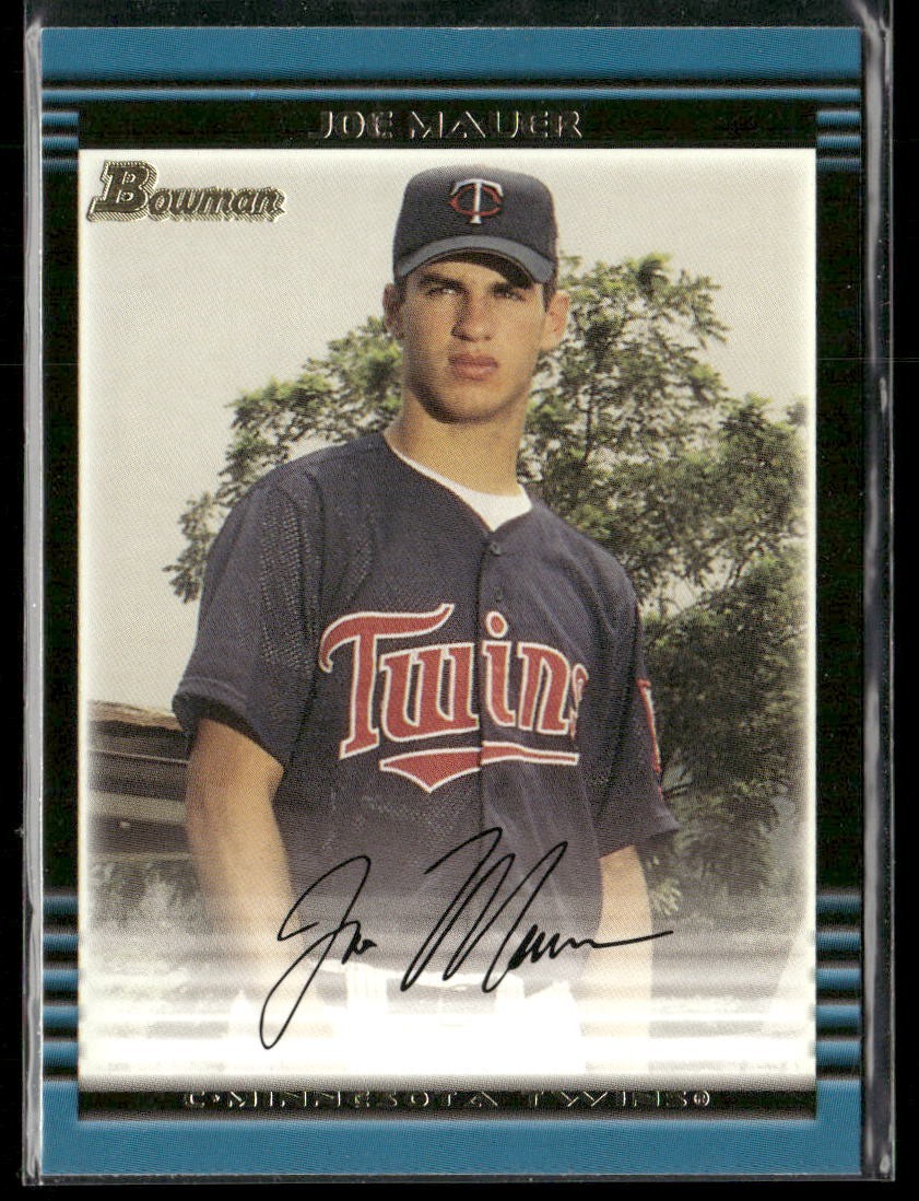 2002 Bowman #379 Joe Mauer Rookie RC