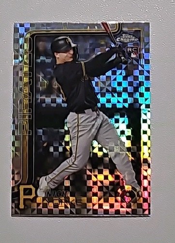 Nick Yorke 2025 Topps Chrome X-Fractor Parallel RC #36 Pittsburg Pirates