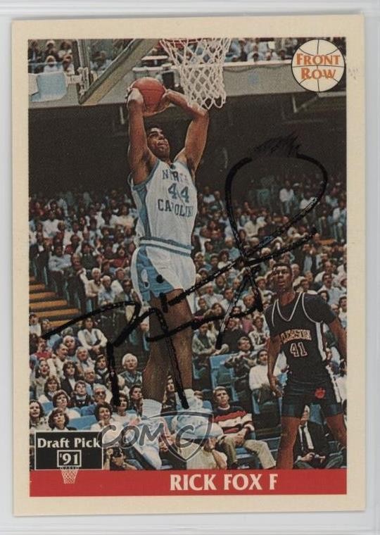 1991-92 Front Row Italian Rick Fox #3 Rookie RC 1t1u