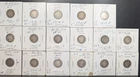 Lot of 17 Silver Barber Dimes 1910-1916 260411