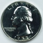 1953 PROOF WASHINGTON QUARTER! GEM BU+++! STUNNING! WONDERFUL! INSANE! NR #P1560