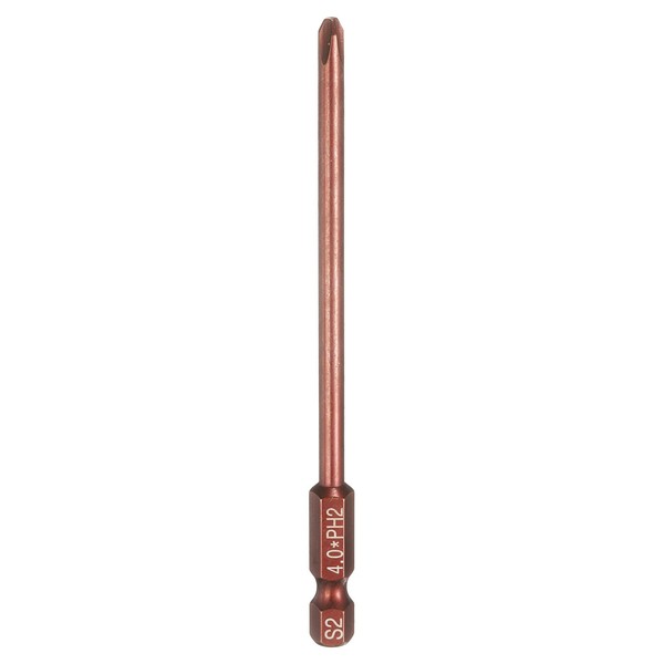"PH2 Kreuzschlitz-Schraubenbit FüR 1/4\" Sechskantschaft 10 Cm Lang"-image