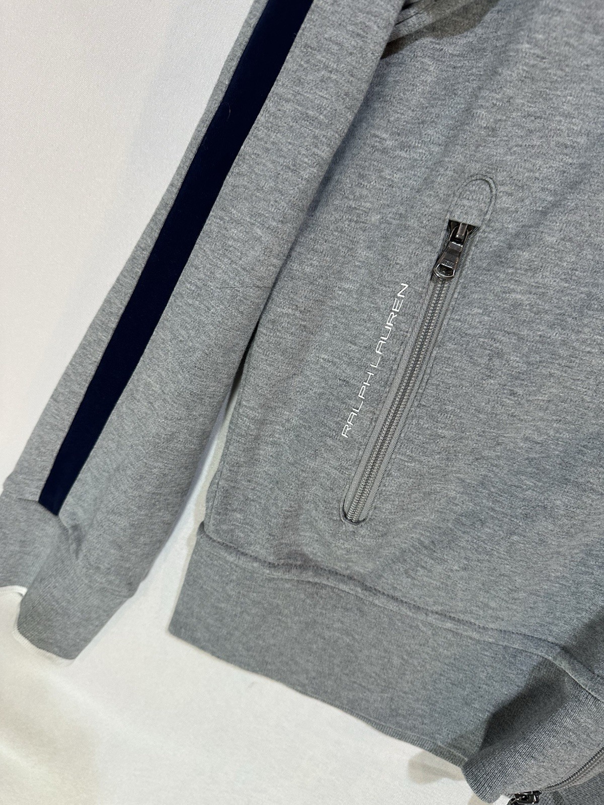 Polo Ralph Lauren Giacca Uomo Grande Grigio Performance Pony Bomber