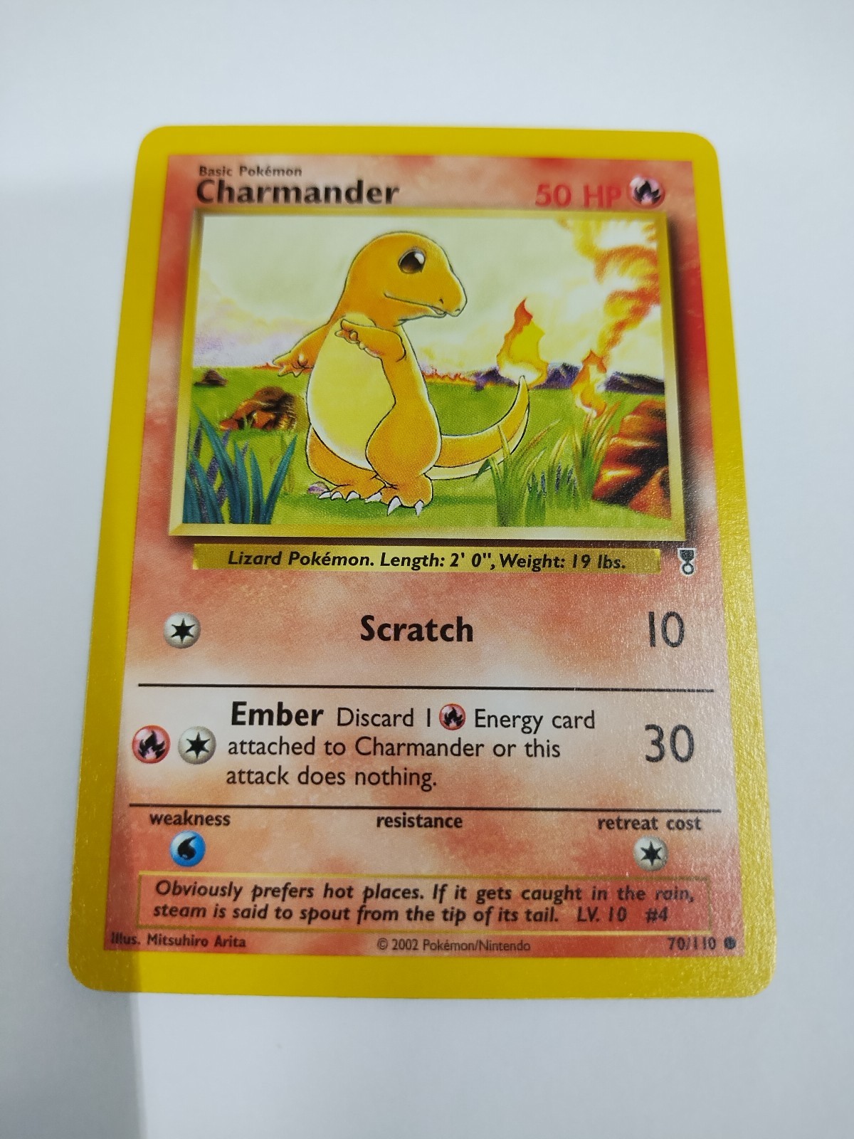 MINT Charmander 70/110 Non-holo Common Legendary Collection CUTE lizard