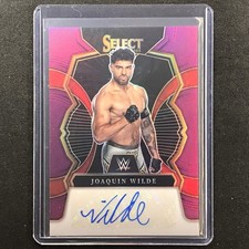 2023 Select Wwe Joaquin Wilde Signatures Auto Purple 30/35