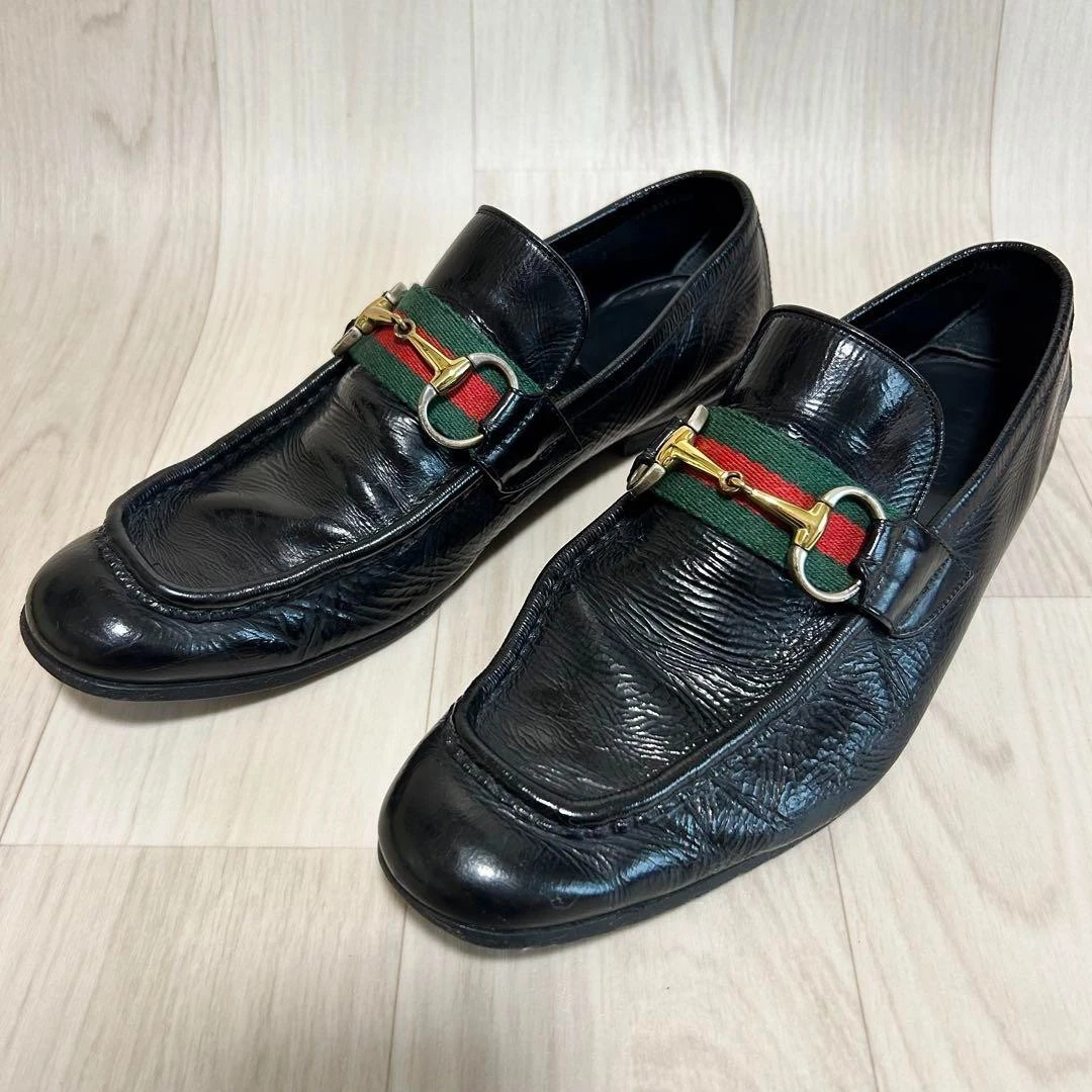 Mocassini Gucci Horsebit uomo 9 US Sherry pelle taglia 40 usati dal Giappone