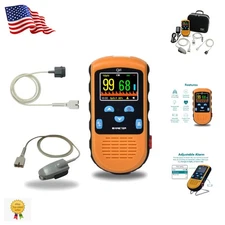 Pulse Oximeter - Continuous Tracking for Kids & Adults - Hassle-Free Use