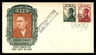 Mayfairstamps Ireland FDC 1953 dual Robert Emmet First Day Cover aaz_67005