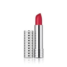 Clinique Long Last Soft Matte Lipstick Matte Crimson .14oz Silver tube Full size