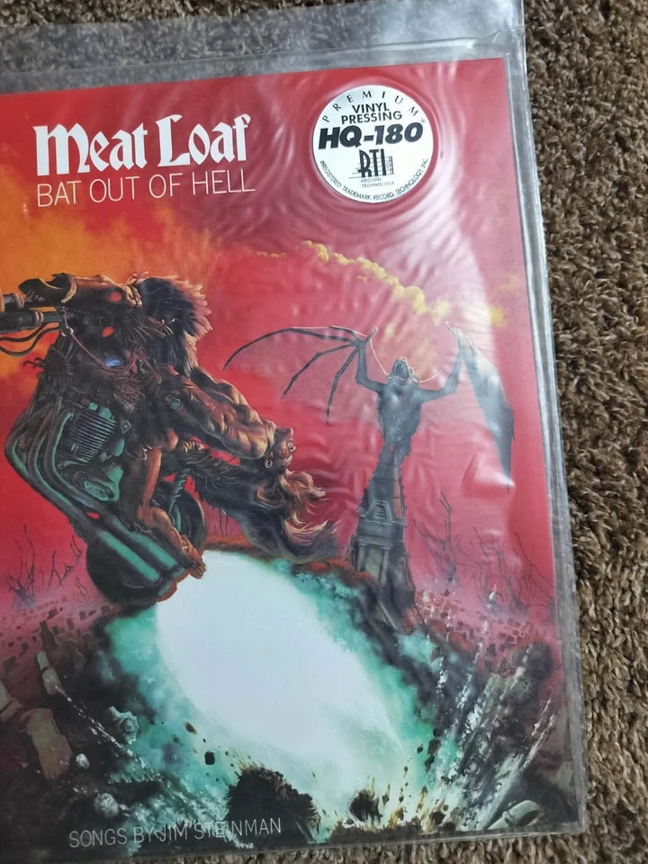 Meat Loaf - Bat out of Hell LIMITED EDITION Premium Vinyl Pressing HQ-180 SEALED - Image 3 of 4