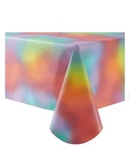 Colorful Spring Summer Peva Tablecloth - 60” x 102 - Mainstays - New