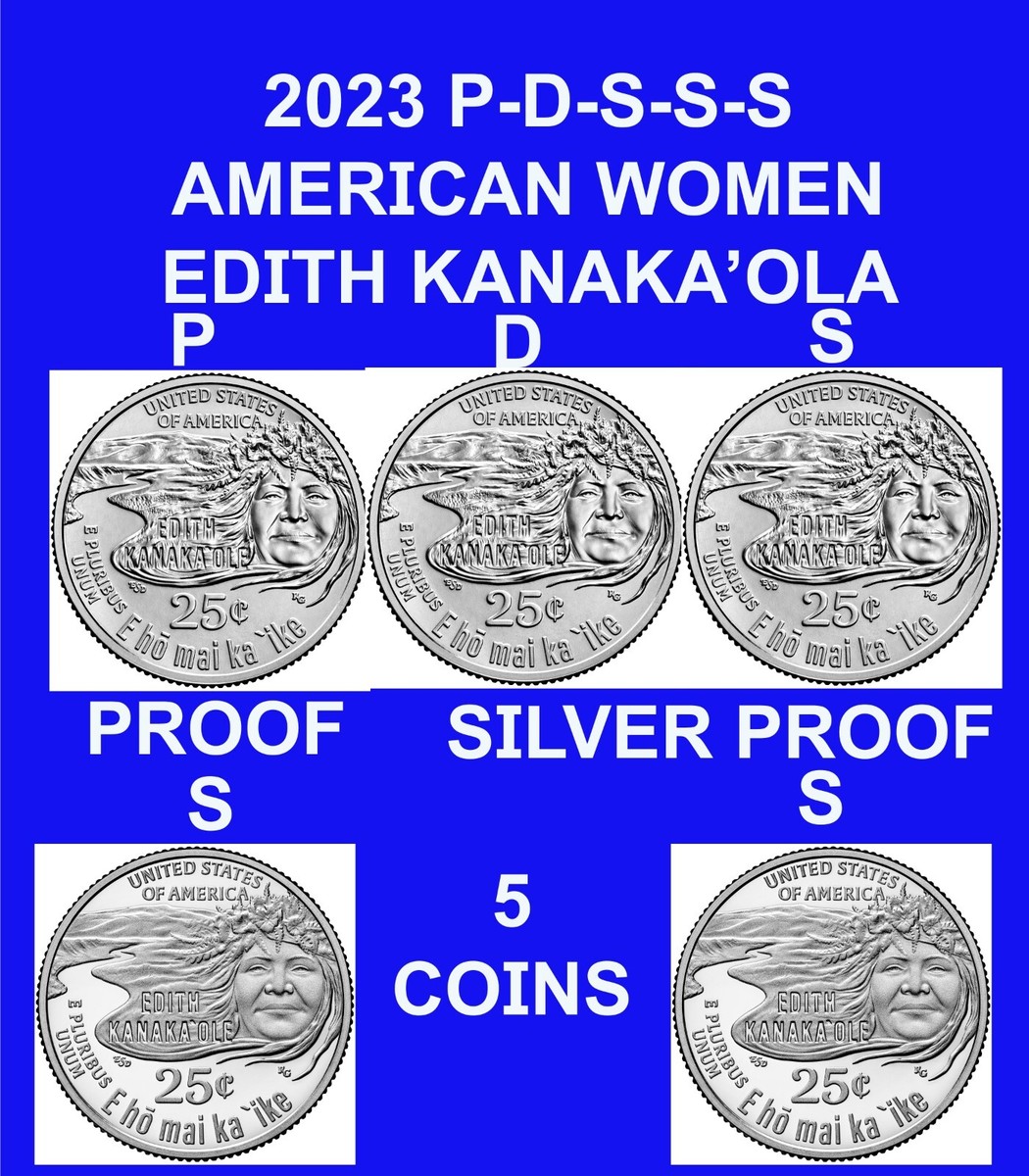 2023 P-D-S-S-S Edith Kanaka'ole Women Quarters PDS Clad Pr