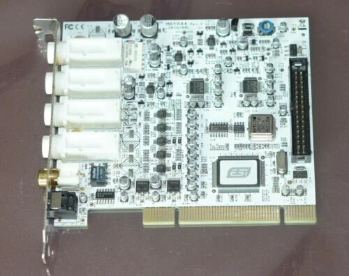 ESI MAYA44 Rev K PCI Audio Interface 4-in / 4-out Sound Card