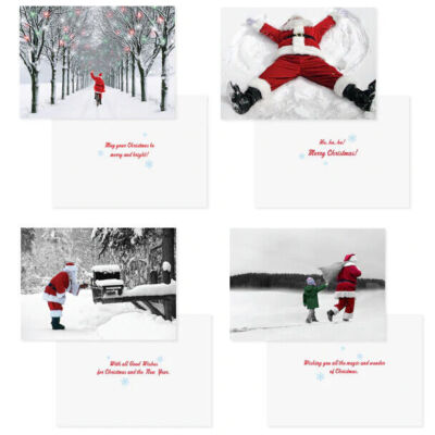 Graphique Santa's Christmas Holiday Assorted Boxed Card 20ct w
