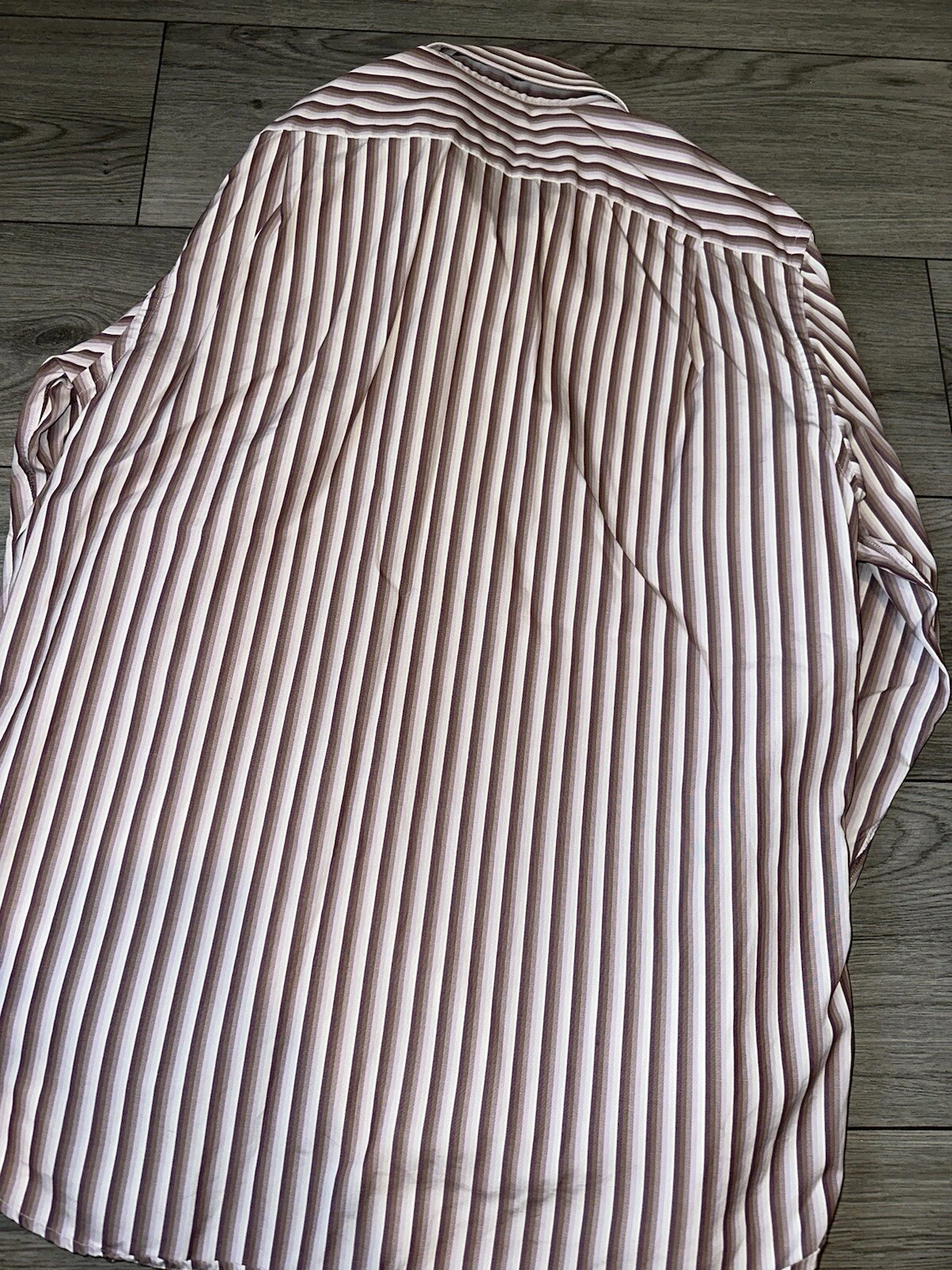 Camicia uomo Kenzo taglia 16 41 a righe manica lunga colletto tutte le stagioni (67)