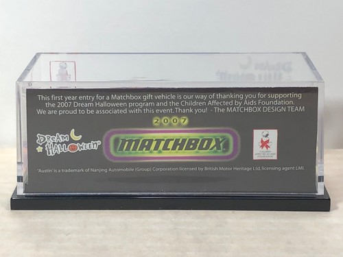 MATCHBOX AUSTIN FX4 LONDON TAXI DREAM HALLOWEEN 2007 EXCLUSIVE - Picture 7 of 7