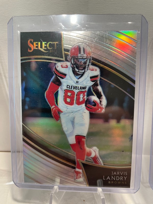Jarvis Landry 2018 Panini Select Field Level Silver Prizm Cleveland Browns