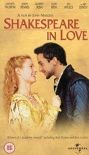 Shakespeare in Love VHS  1998  VHS Tape 