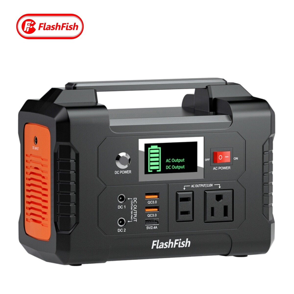 Flashfish E200 – Générateur Solaire 200W 150Wh Li-Ion, Portable Pour Camping