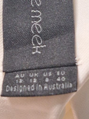 Blessed are the Meek Cape Blazer White Size 8 - Picture 11 of 11