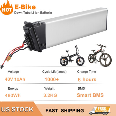 EBike Battery 48V 10Ah Electric Bike Bicycle Lithium Battery