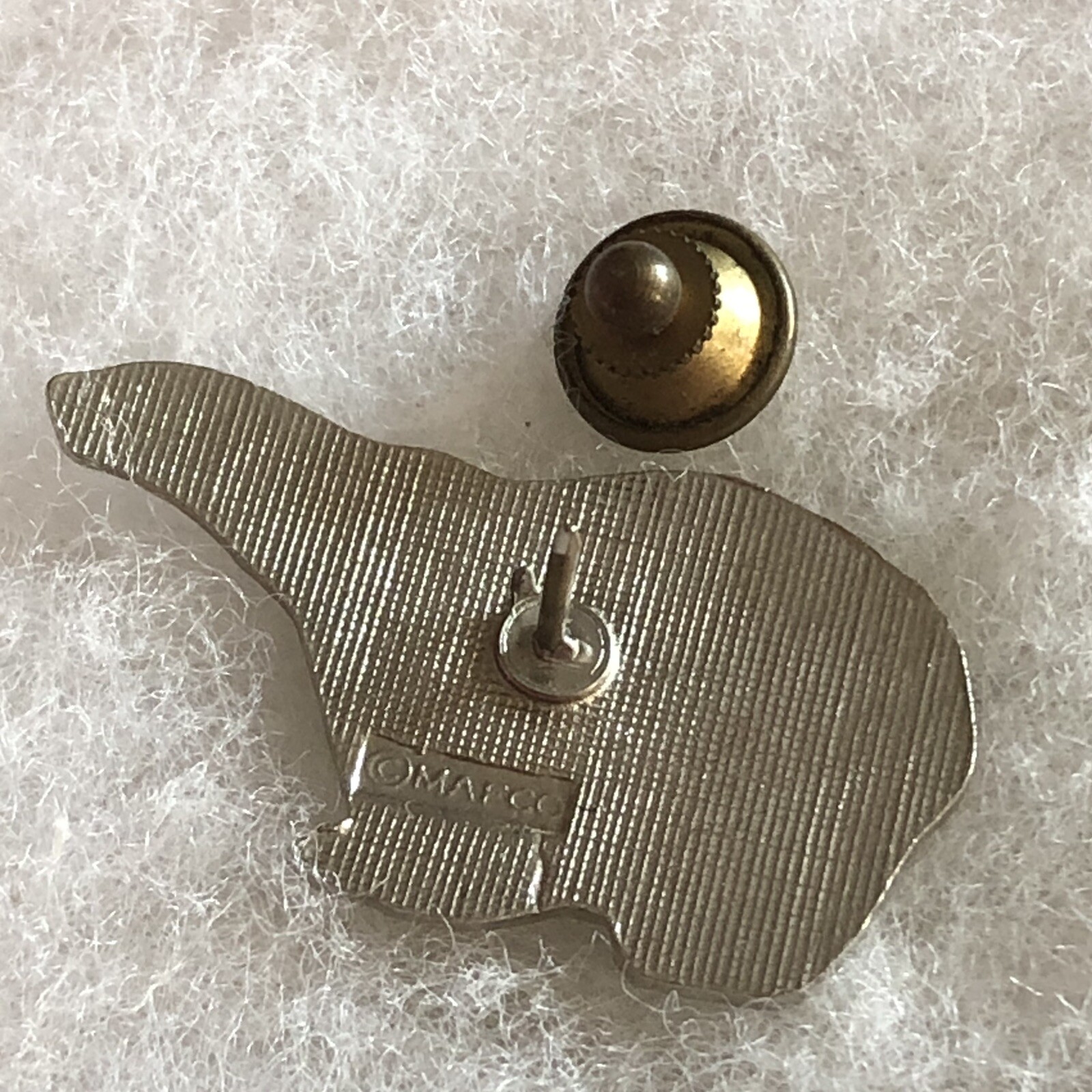 Épingle Revers Vintage - Oiseau Ton Argent - Occasion