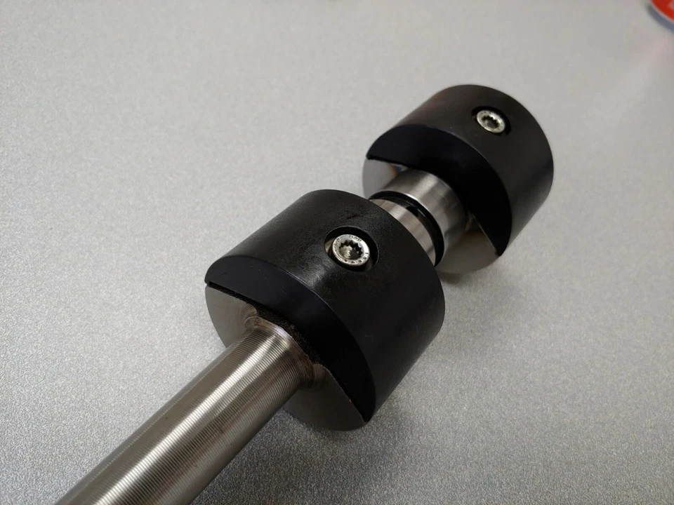 MUY BONITO USADO ORIGINAL GENUINO PORSCHE 924S 944 968 CONTRAPESO EJE Foto 4 de 4