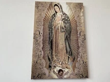 The Virgin Of Guadalupe, Religious Wall Art, Our Lady of Guadalupe, Lady Wall