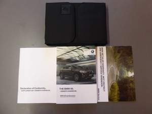 Bmw X6 F16 2015 2019 Handbook Owners Manual Wallet Print 2017 Ebay