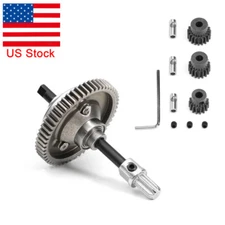 US- Steel Center Differential Gear for Traxxas Slash4X4 Hoss 4X4 VXL Rustler RC