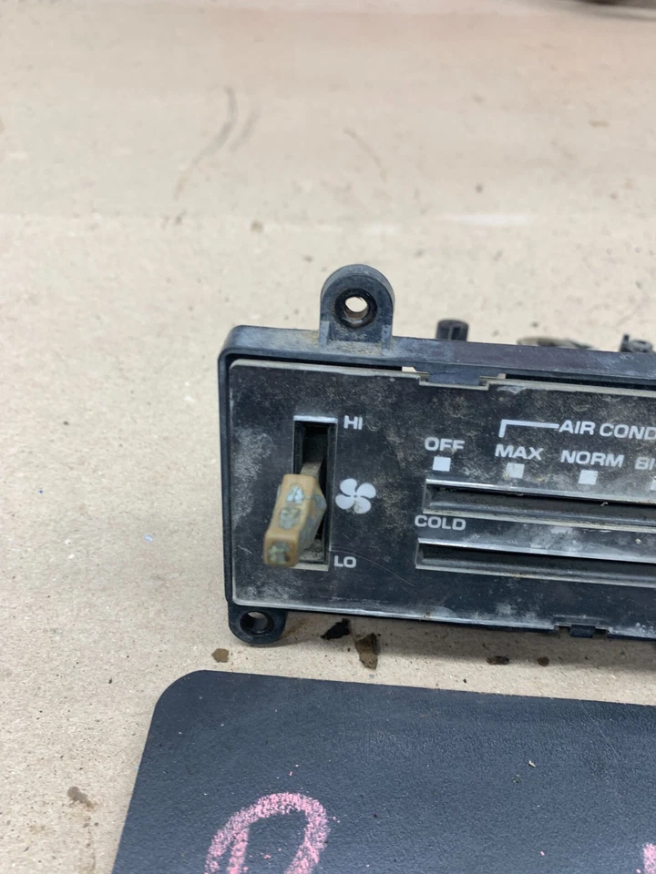 Chevrolet GMC Squarebody 1982 83 84 85 86 87 camión Blazer calefacción aire acondicionado controles OE Foto 2 de 4