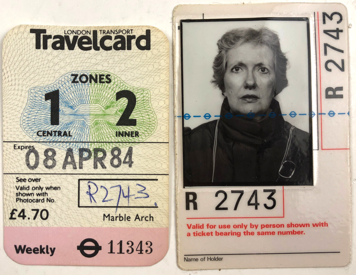 Zone 1 To 3 Annual Travelcard
