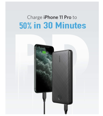 Anker Portable Charger PowerCore Essential 20000 PD (18W) Power