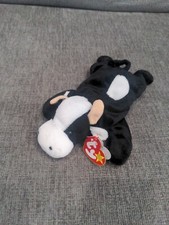 Ty Beanie Babies Daisy The Cow RARE PVC pellets w Errors