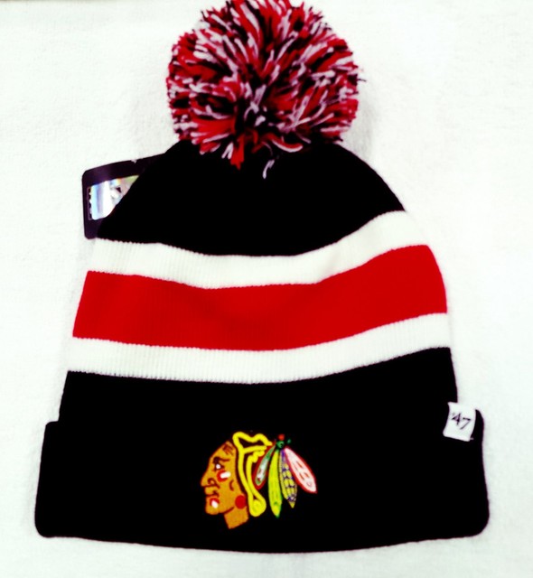 chicago blackhawks knit hat