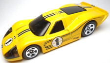 2021 HOT WHEELS '67 FORD GT40 MK. IV #1 YELLOW 1:64 DIECAST 3" RACE CAR W/ BLACK