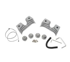 COPPIA FREGI ALETTATI COPRI CANDELE HARLEY SPORTSTER XL 883 1200 CUSTOM  LOW XR 