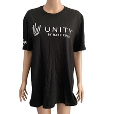 SUPER RARE UNITY Hard rock mirage Casino EMPLOYEE Tshirt Mens L 2024 LAS VEGAS